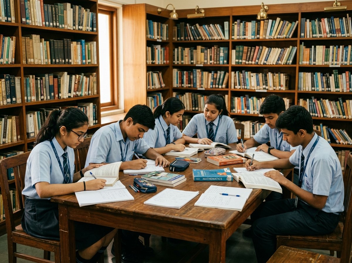 Central Library with study reading desks